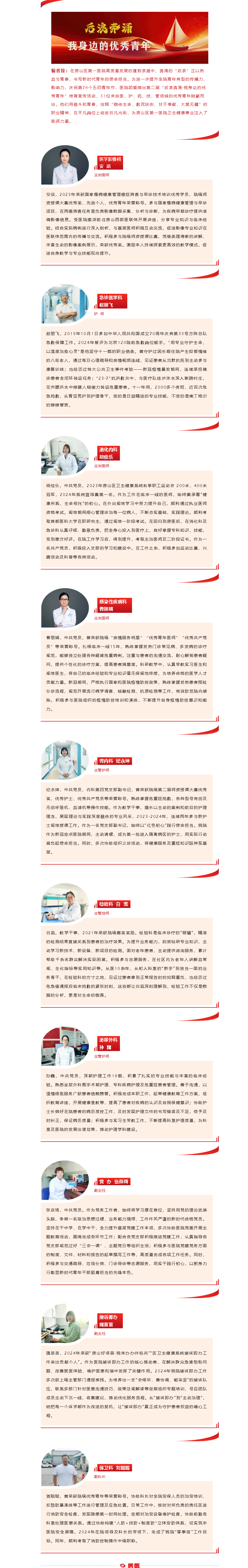 风采展示｜后浪奔涌 • 我身边的优秀青年（二）(图1)
