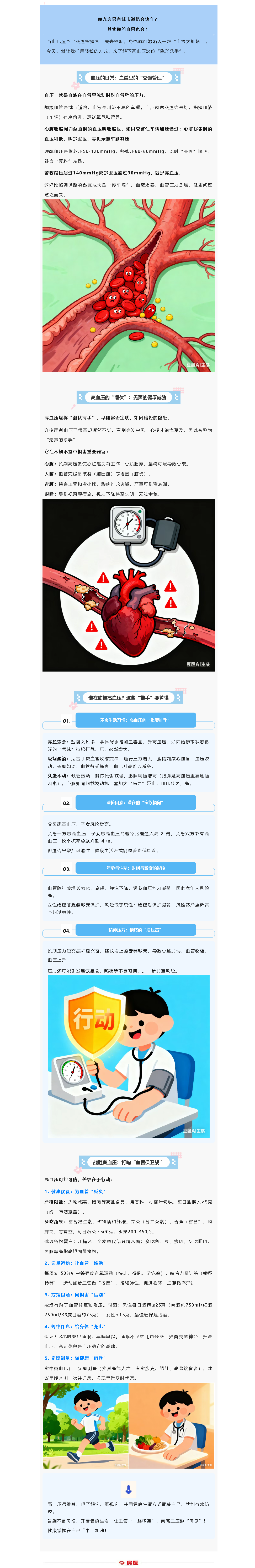 血压那些事儿：当血管遭遇“交通堵塞”(图1)