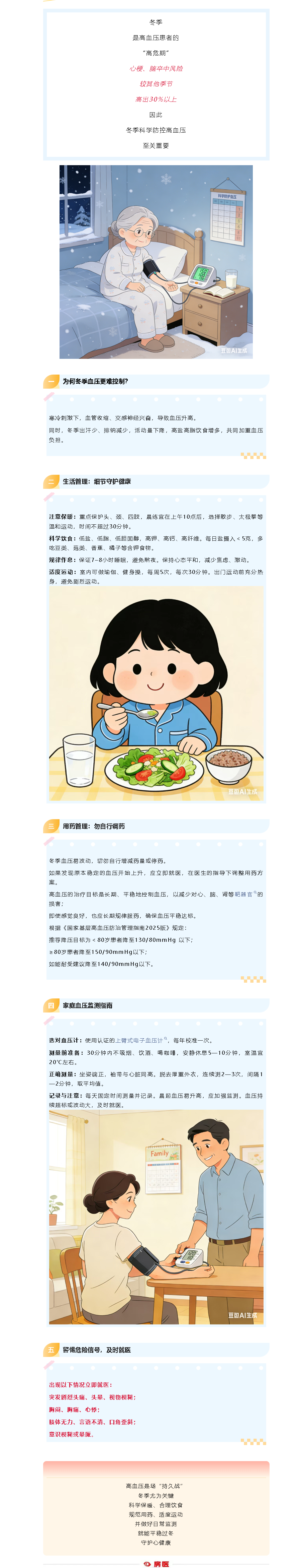 高血压患者冬季“保压”指南：科学应对，温暖过冬(图1)